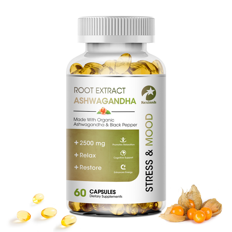 Herbal Weight - Kexinsh Ashwagandha Capsules Antioxidant Reduces Fat