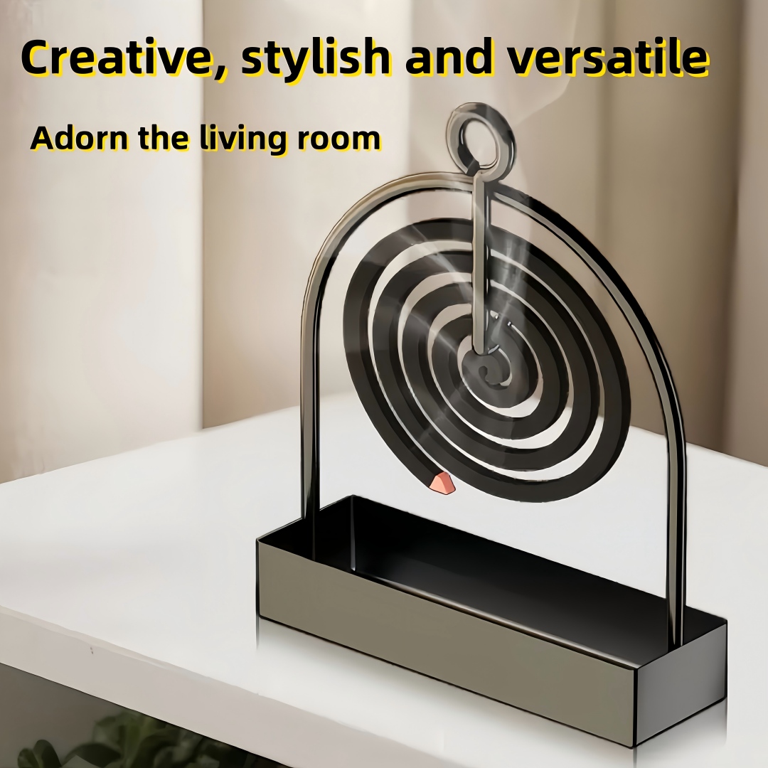 Tulsi Holy Basil - 1pc mosquito coil holder, mosquito coil