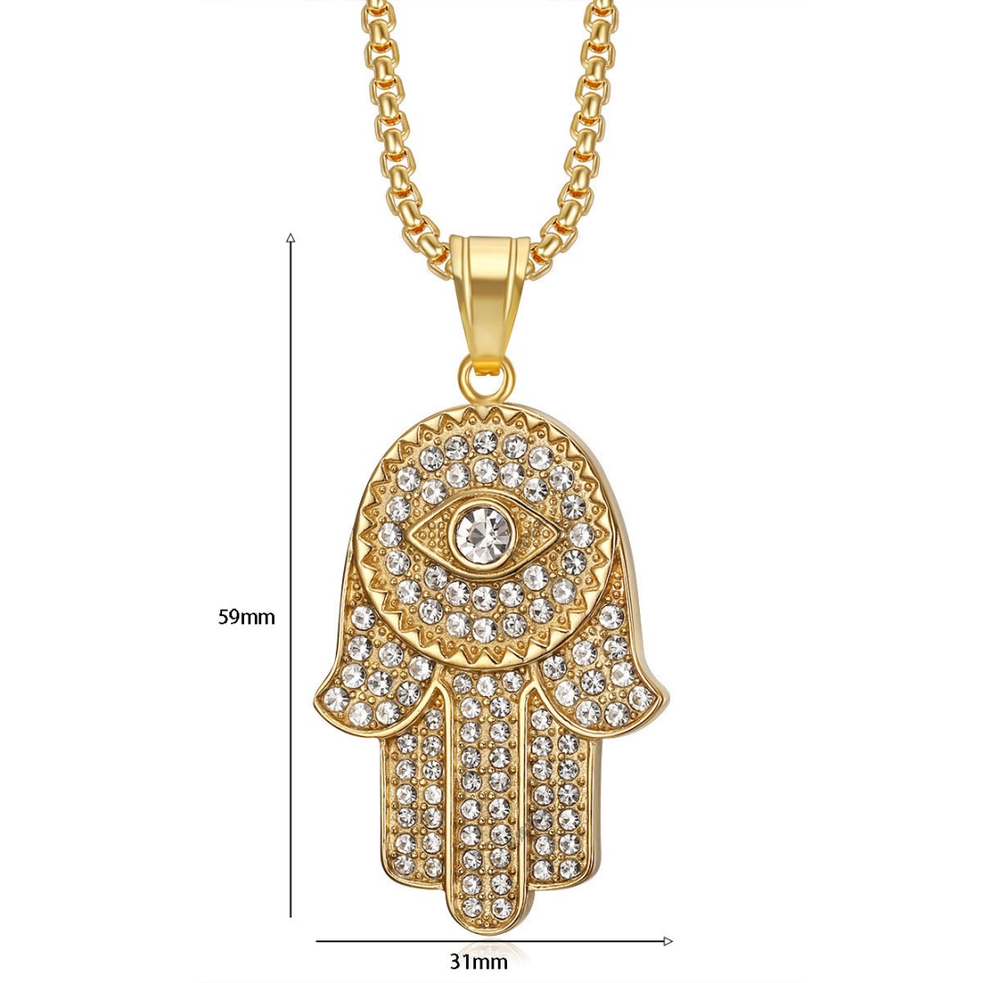 Hip Hop Iced Out Bling Hamsa H – Tulsi Holy Basil Bewertung und Preis